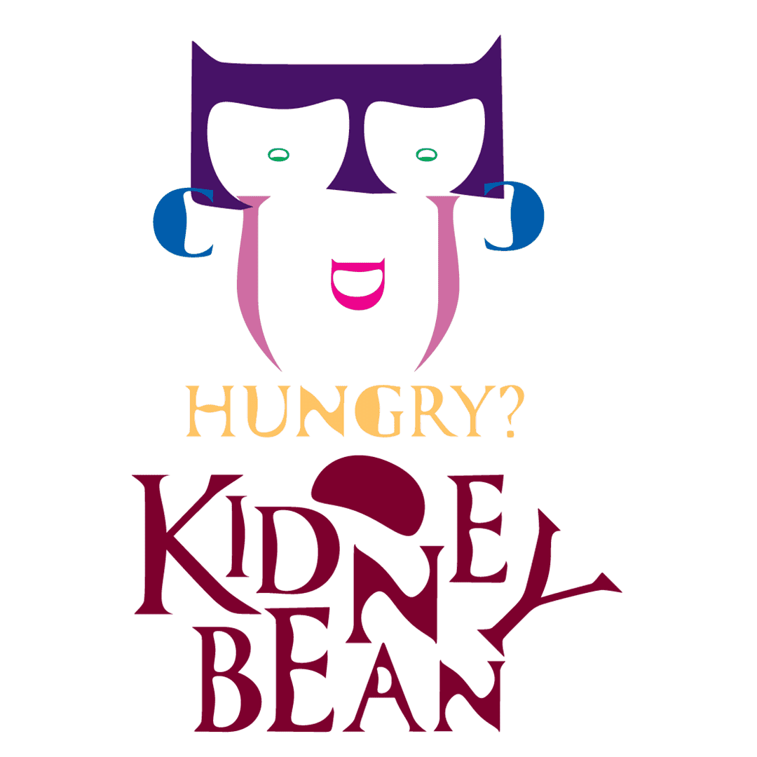 Kidney Bean Typographic Poster